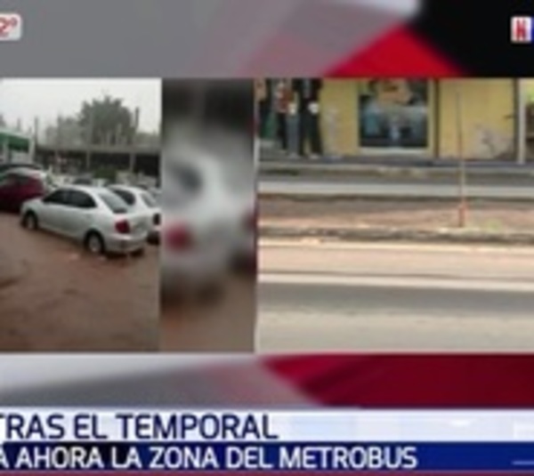 Metrobús: Calvario de frentistas por falta de desagües - Paraguay.com