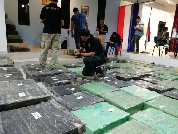 Incautación de marihuana totalizó más de 4.000 kilos - ADN Paraguayo
