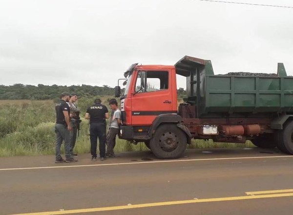 Senad golpeó a narcos en dos controles ndaje