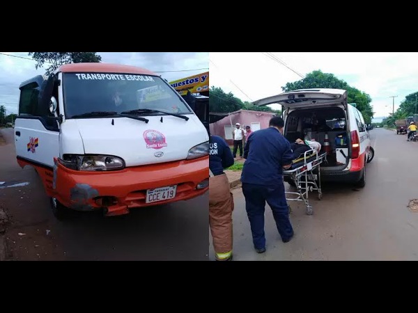 MOTOCICLISTA LESIONADO TRAS VIOLENTO CHOQUE