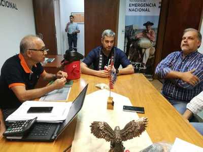 Presidente Abdo Benítez verifica asistencia a damnificados por lluvias | .::Agencia IP::.