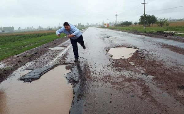 Ruta Paraguarí-Villarrica en pésimo estado - Cronicas Ciudadanas - ABC Color