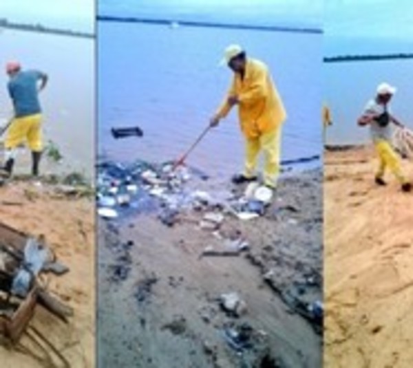 Como de costumbre: Asunción amaneció colmada de basura tras temporal - Paraguay.com