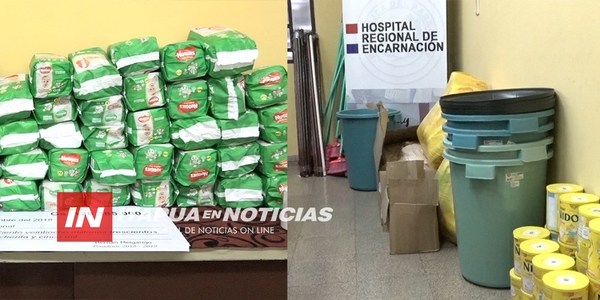 CELEBRAN INSUMOS DONADOS PARA PEDIATRÍA Y LIMPIEZA DEL HRE.