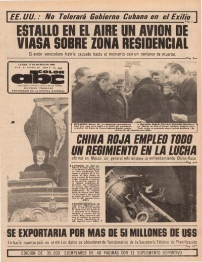 17 de marzo de 1969 - Un Dia Como Hoy - ABC Color