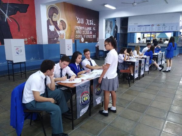 Estudiantes ponen en práctica preceptos democráticos con apoyo del TSJE » Ñanduti