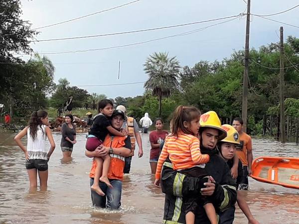 Reportaron más de 2.000 familias afectadas por eventos climáticos - ADN Paraguayo