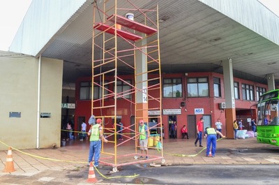 Terminal de Ómnibus de Ciudad del Este recibe trabajos de mejoras - ADN Paraguayo