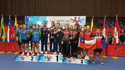 Paraguay se quedó con el bronce en tenis de mesa - ADN Paraguayo