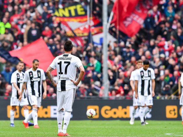 Juventus, sin Cristiano, sufre su primera derrota en Serie A