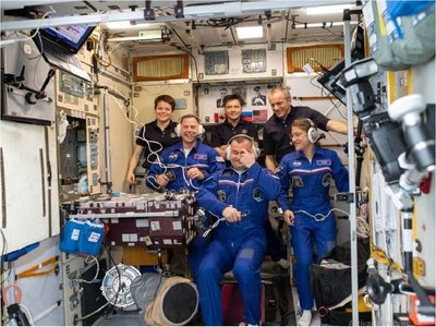 Vuelven a ser seis los tripulantes de la Estación Espacial