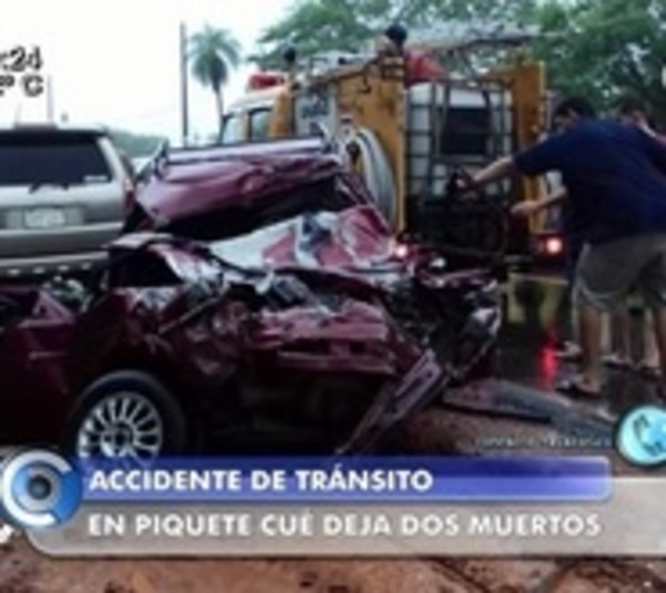 Dos fallecidos en accidente de tránsito en Limpio  - Paraguay.com