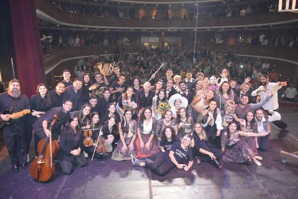 Con gran éxito se despide hoy "El Fantasma de la Ópera" » Ñanduti