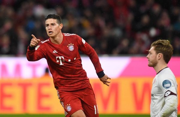 James se divierte con un triplete - Deportes - ABC Color