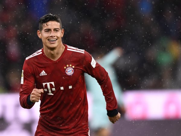 James muestra su mejor versión con el Bayern