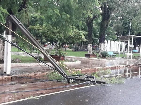 Lluvias no dan tregua en Villarrica - Nacionales - ABC Color