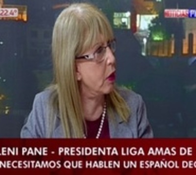 Presidenta de amas de casa pide a empleadas "un español decente" - Paraguay.com