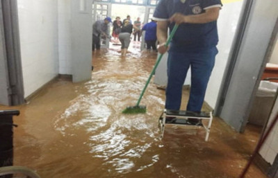 "Arreglamos ya prácticamente un 98% del hospital"