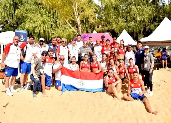 Paraguay avanza a las 'semis' en hándbol de playa