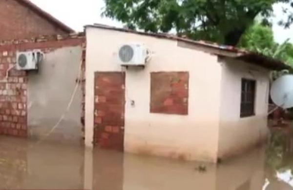 Barrio San Ramón completamente inundado - C9N