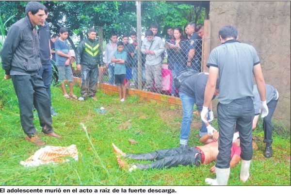 MURIÓ ELECTROCUTADO AL INTENTAR HURTAR JUGUETES
