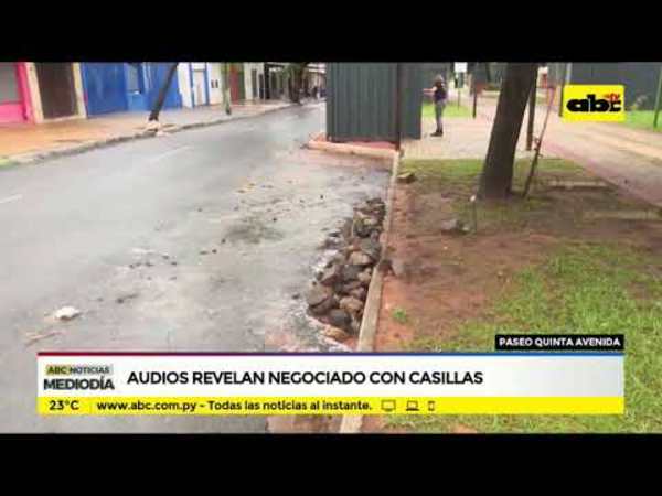 Audios revelan negociado con casillas - Tv - ABC Color