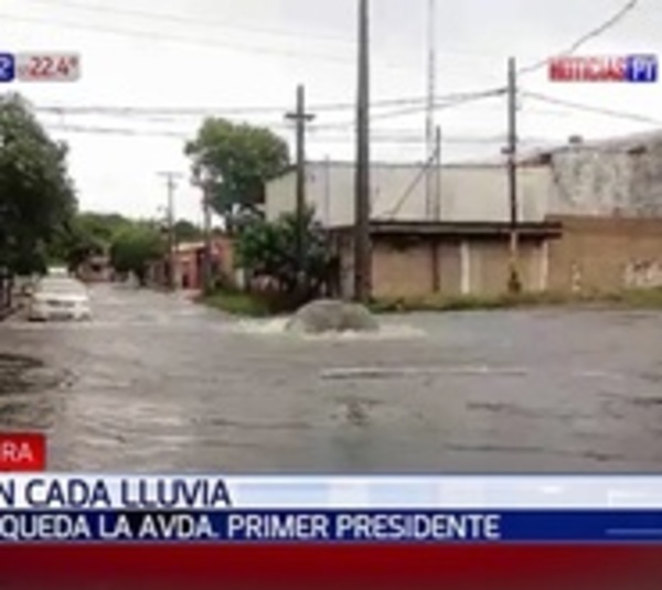 Géiser cloacal inunda Trinidad con aguas negras tras cada lluvia - Paraguay.com