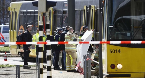 Tiroteo en un tranvía en Holanda