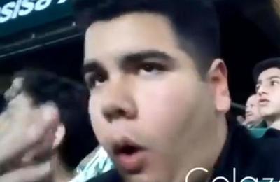 '¡Madre mía, madre mía!', el momento en que un hincha rival aplaude a Lionel Messi por su hat-trick - C9N
