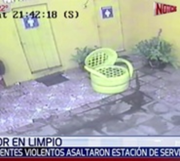 Violento asalto a estación de servicio en Limpio  - Paraguay.com