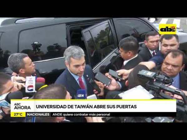 Universidad de Taiwán abre sus puertas - Tv - ABC Color