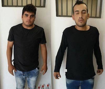 Dos hombres detenidos con celular robado - Nacionales - ABC Color