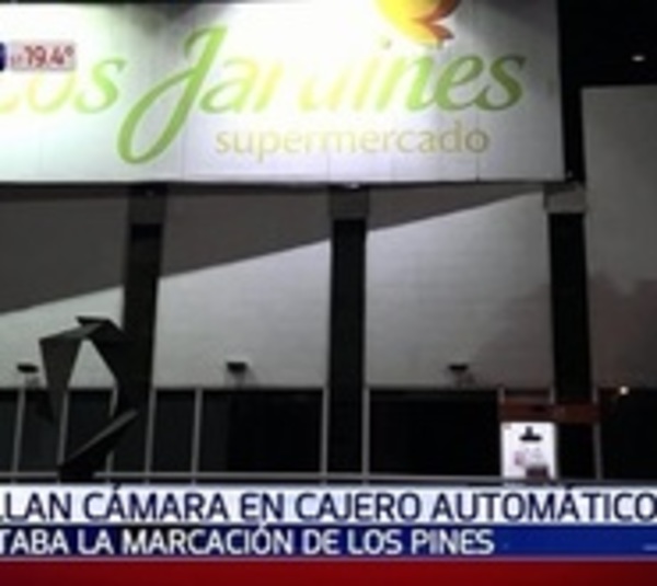 Hallan dispositivo para robar contraseñas en un cajero automático - Paraguay.com