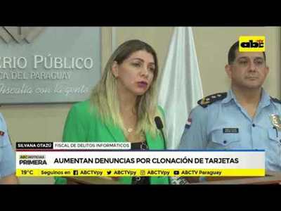 Aumentan denuncias por clonación de tarjetas - Tv - ABC Color