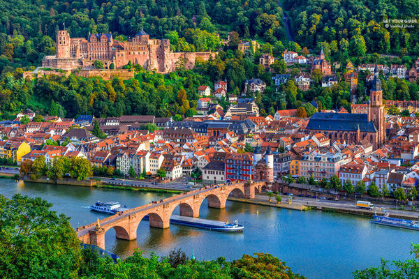 La bella ciudad de Heidelberg