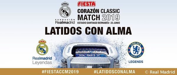 Real Madrid y Chelsea disputarán la décima edición del Corazón Classic Match » Ñanduti