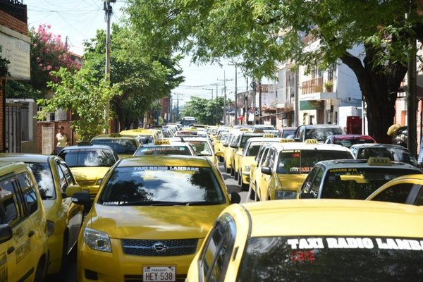 Taxistas no quieren dialogar | Paraguay en Noticias