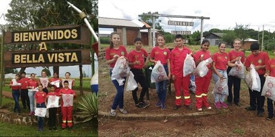 PREVENCIONISTAS DE BELLA VISTA REALIZAN IMPORTANTE INICIATIVA EN POS DEL MEDIO AMBIENTE