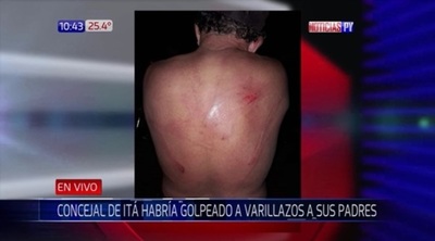 Concejal de Itá golpeó brutalmente con una varilla a sus padres – Prensa 5