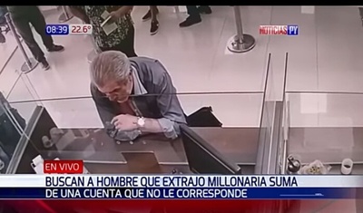Se hizo pasar por empresario con una cédula falsa y retiró G. 300 millones