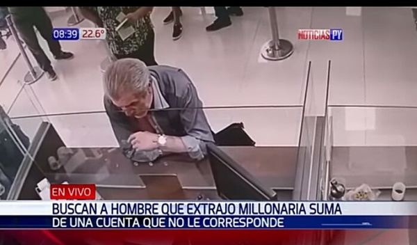 Se hizo pasar por empresario con una cédula falsa y retiró G. 300 millones