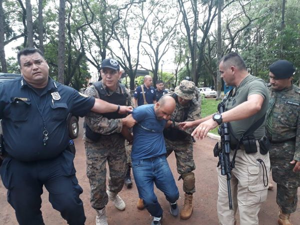 Recapturan a brasileño fugado en Ciudad del Este