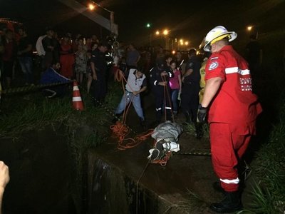 Hombre murió al caer en una cuneta en CDE - Nacionales - ABC Color