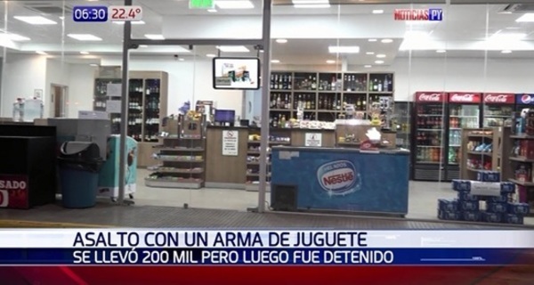 Adolescente asaltó surtidor con arma de juguete y fue detenido – Prensa 5