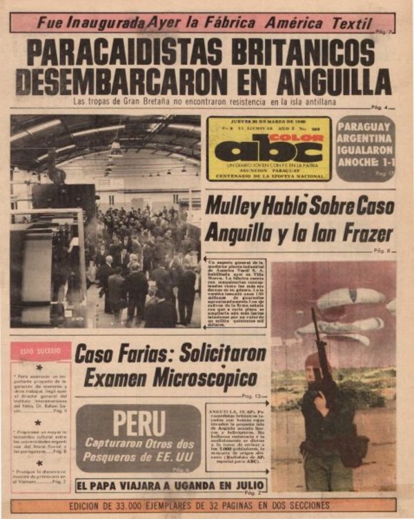 20 de marzo de 1969 - Un Dia Como Hoy - ABC Color