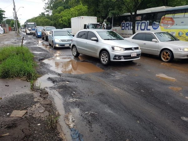 Asunción es un caos y está en emergencia vial - Nacionales - ABC Color