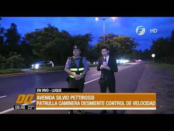 Patrulla Caminera niega controles estrictos en zona de Avda Silvio Pettirossi