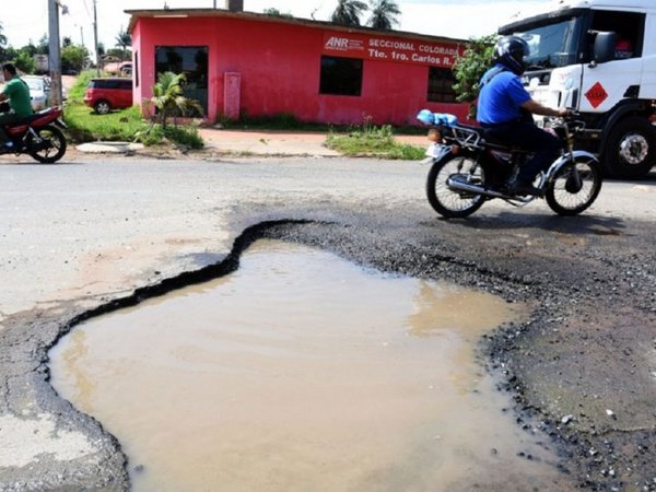 San Lorenzo necesita urgente G. 1.000 millones para reparar calles