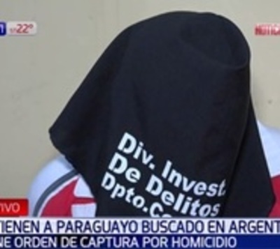 Capturan a paraguayo buscado por homicidio en Argentina - Paraguay.com