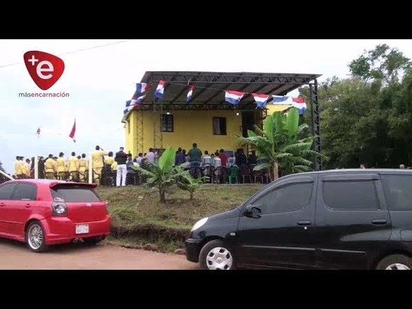 BOMBEROS AMARILLOS INAUGURAN ''DESTACAMENTO ESPERANZA'' EN B° CHAIPE